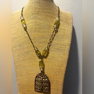 Artist creation-one of a kind necklace.